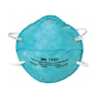 3M Healthcare N95 (#1860) Respirator Mask PPE 3M 