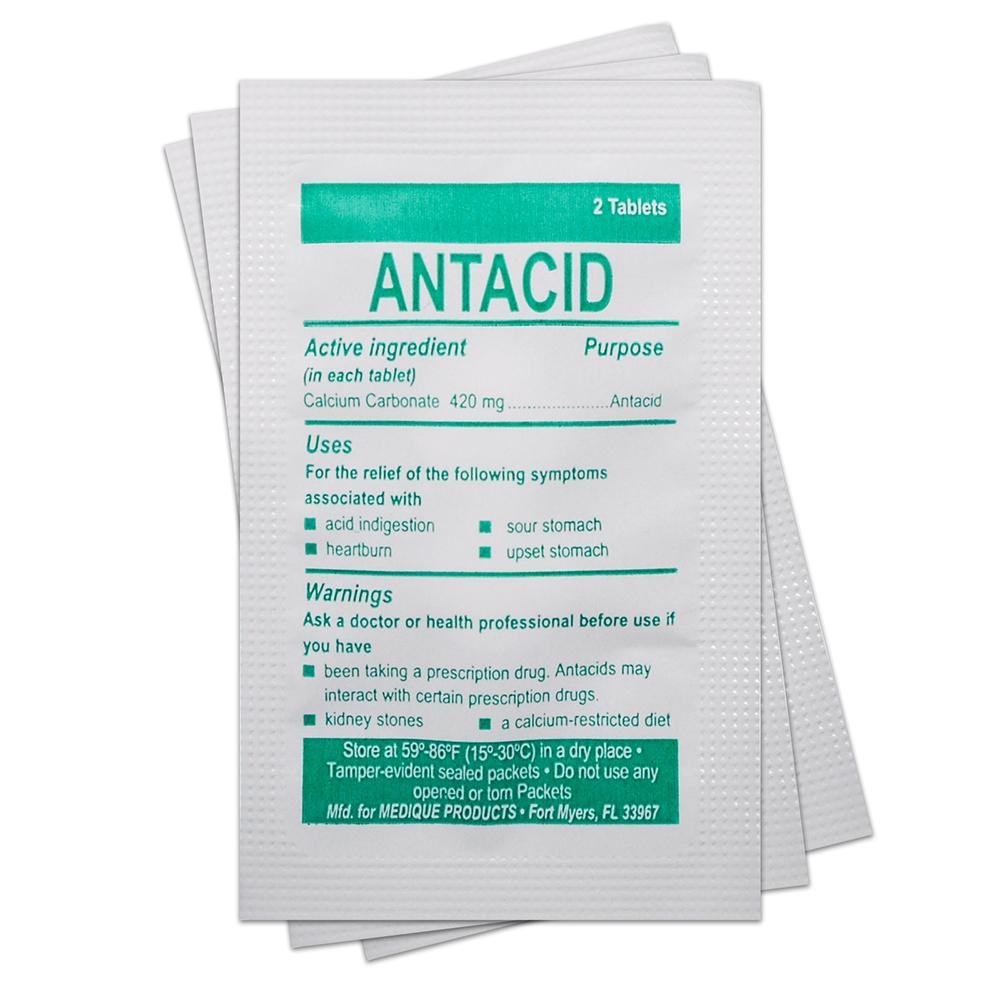 Antacid (Single Packet) Medication / Supplement Moore Med / Medi-First 