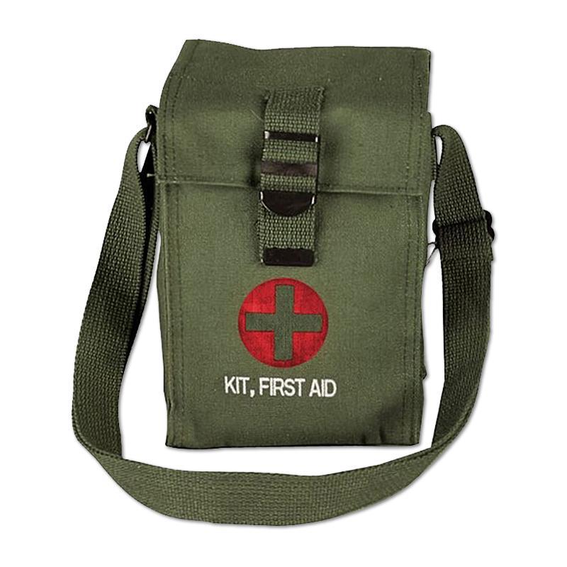 Olive Drab Platoon Leader's First Aid Pouch Bag RestockYourKit.com 