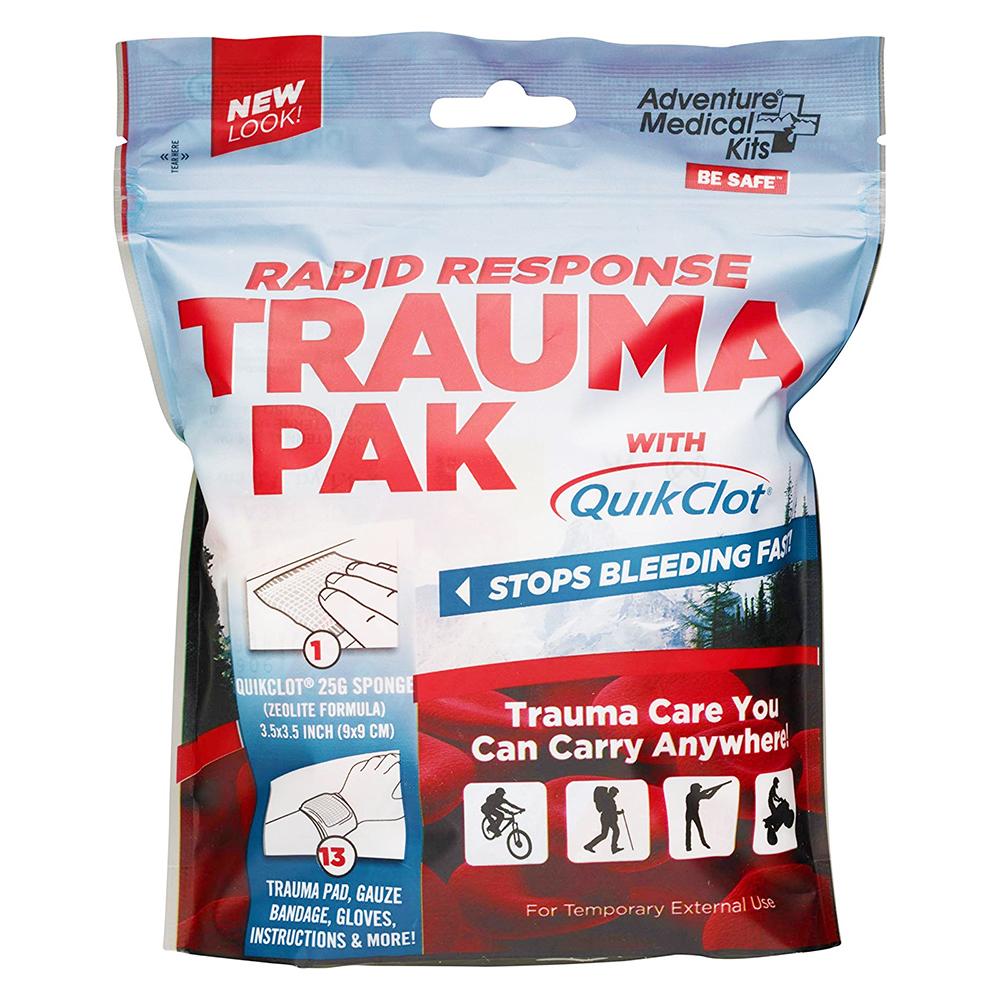 AMK Trauma-Pak w/ QuikClot First Aid Supplies Z-Medica 