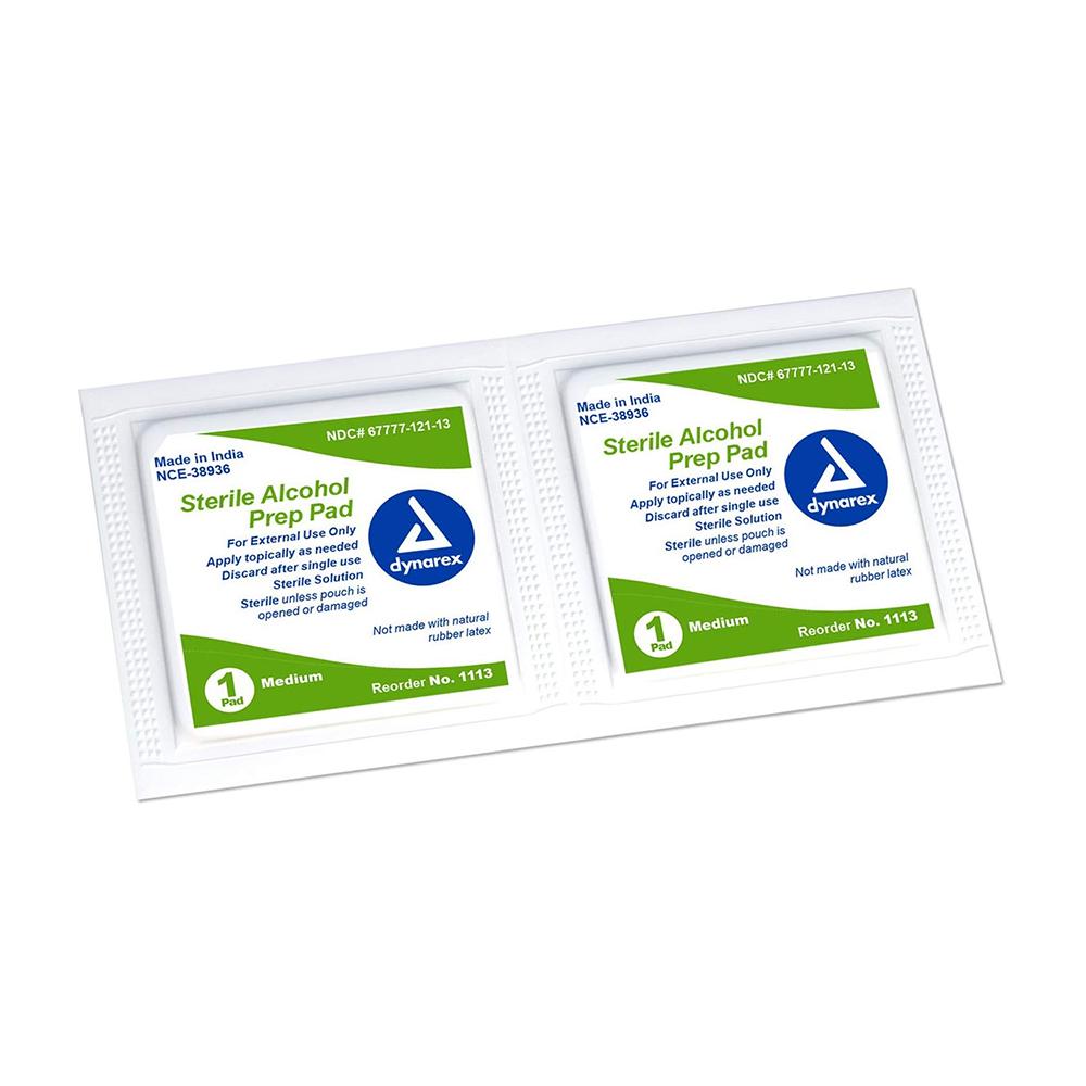 Alcohol Prep Pad Wipes - The First Aid Gear Shop