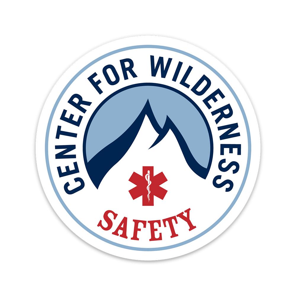 Center for Wilderness Safety - Round (Vinyl Decal) - The First Aid Gear Shop