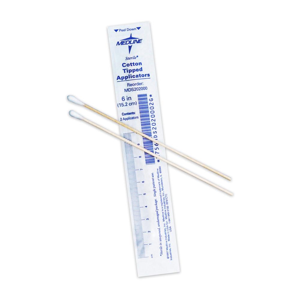 Cotton Tipped Applicator, 6" (Sterile) - The First Aid Gear Shop
