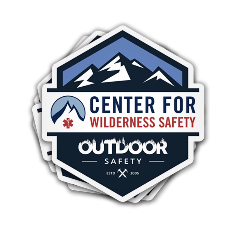 Limited Edition CWS Outdoor Safety Sticker - The First Aid Gear Shop