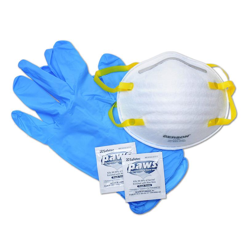Personal PPE Kit (with N95) - The First Aid Gear Shop