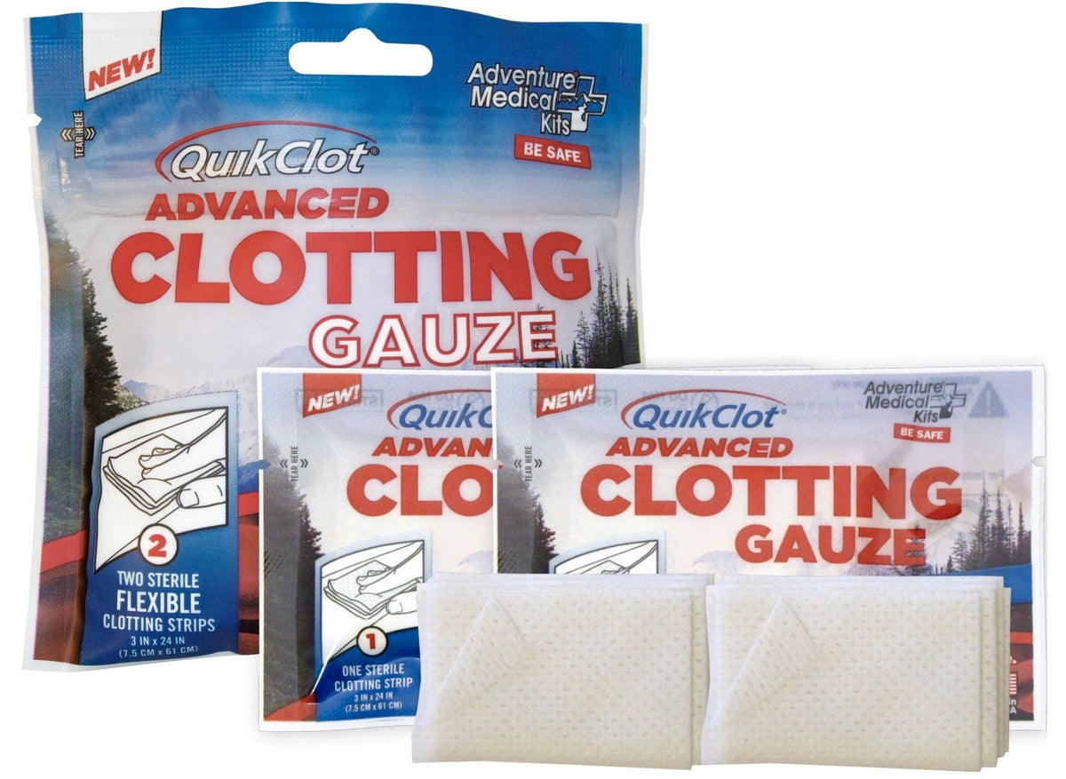 QuikClot Advanced Clotting Gauze (2-pack) - The First Aid Gear Shop