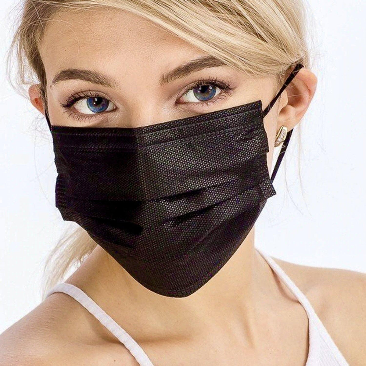 Surgical Face Mask (BLACK) - The First Aid Gear Shop